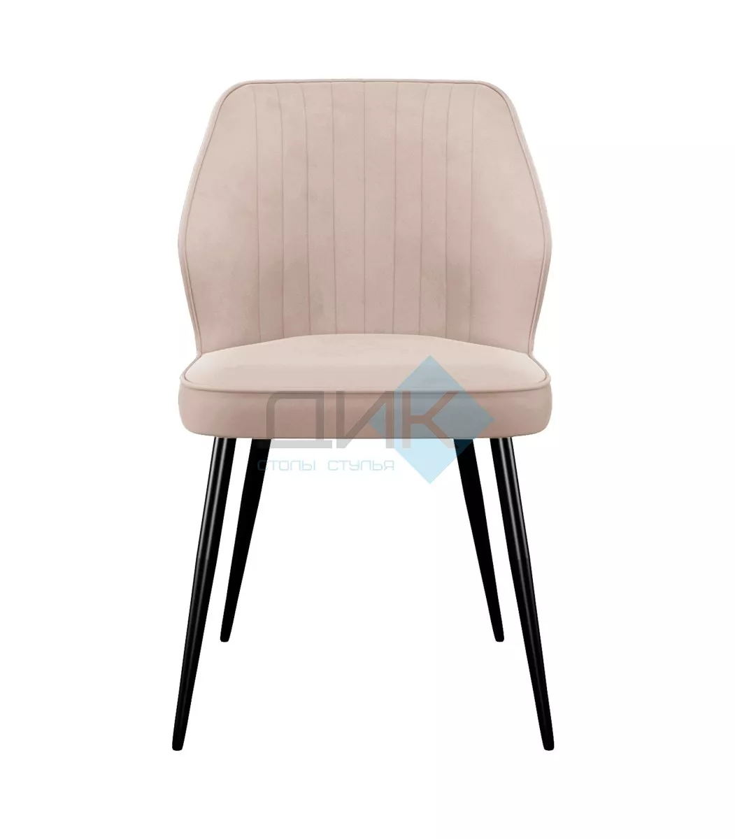 Стул DikLine 222 B03 BEIGE, ножки черные
