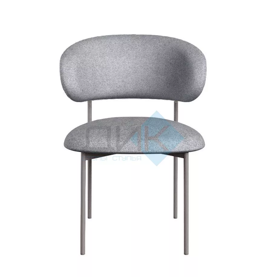Стул DikLine 201 NS10 GREY, ножки капучино