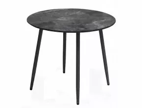 Стол DikLine RKM90 Керамика серый глянец (italian middle grey)/подстолье черное/опоры черные