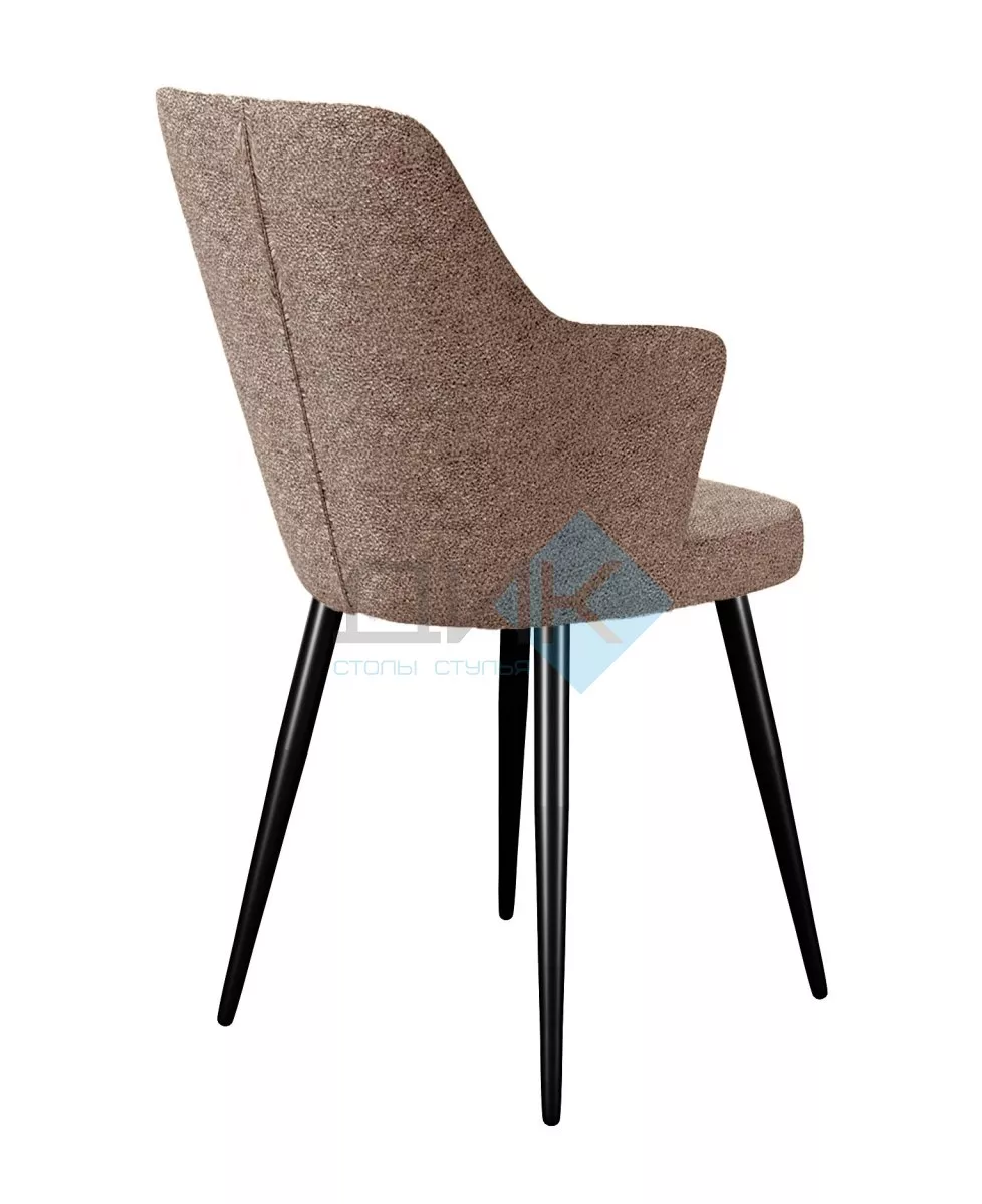 Стул DikLine 235 поворотный, NS05 CAPPUCCINO, ножки черные