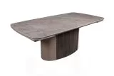 Стол EKZ205 керамика капучино матовая, опоры капучино+дерево (2 уп.)