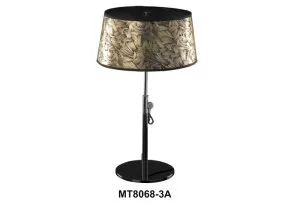 Лампа настольная МT 8068-3А  (D32,выс50) chrome/black chrome