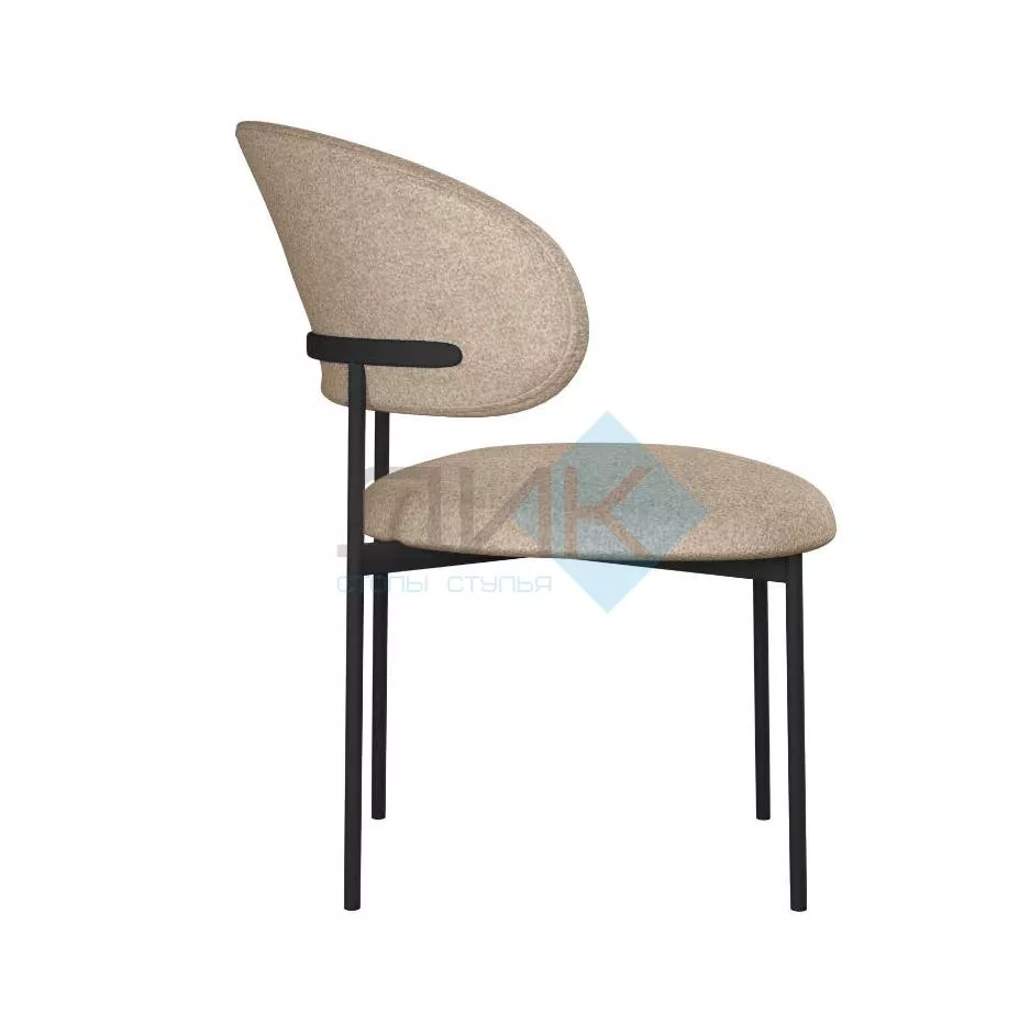 Стул DikLine 201 NS04 CREAM, ножки черные