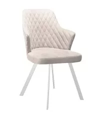 Стул DikLine 345 C103 крем, ножки белые