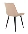 Стул DikLine 226 поворотный B03 BEIGE, ножки черные