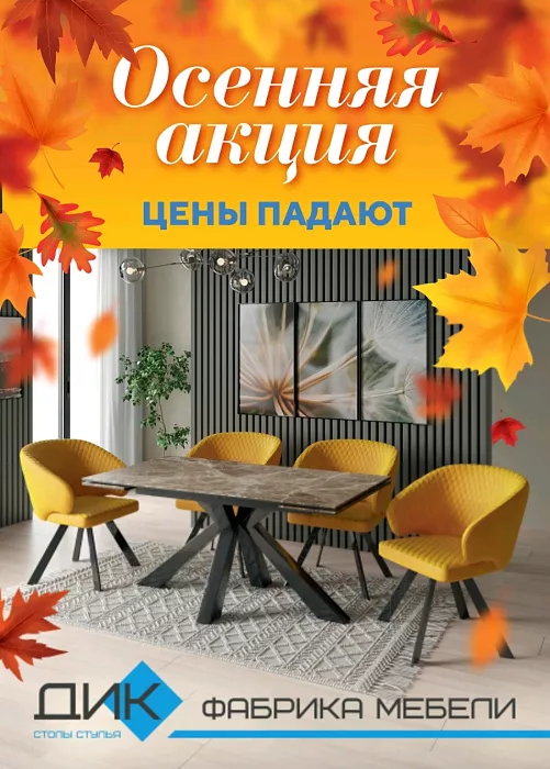 ОСЕННЯЯ АКЦИЯ! -15% на комплекты DikLine! 