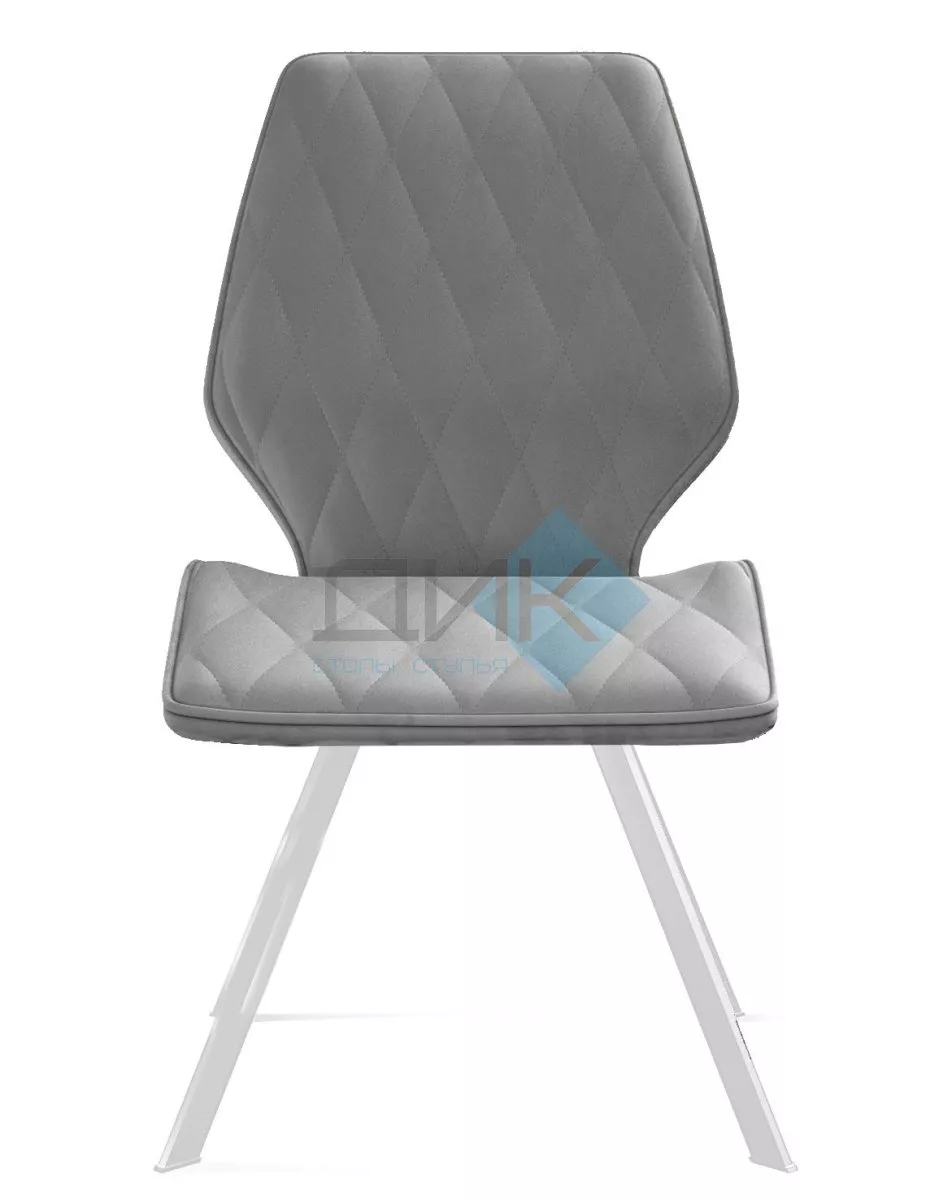 Стул DikLine 242M B22 GREY/ ножки белые