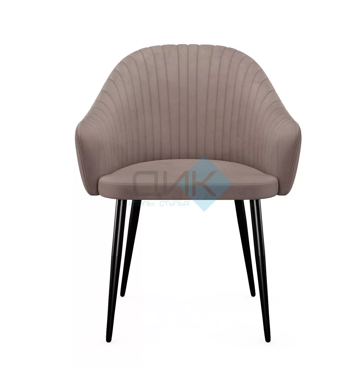 Стул DikLine 440М C43 капучино, ножки черные