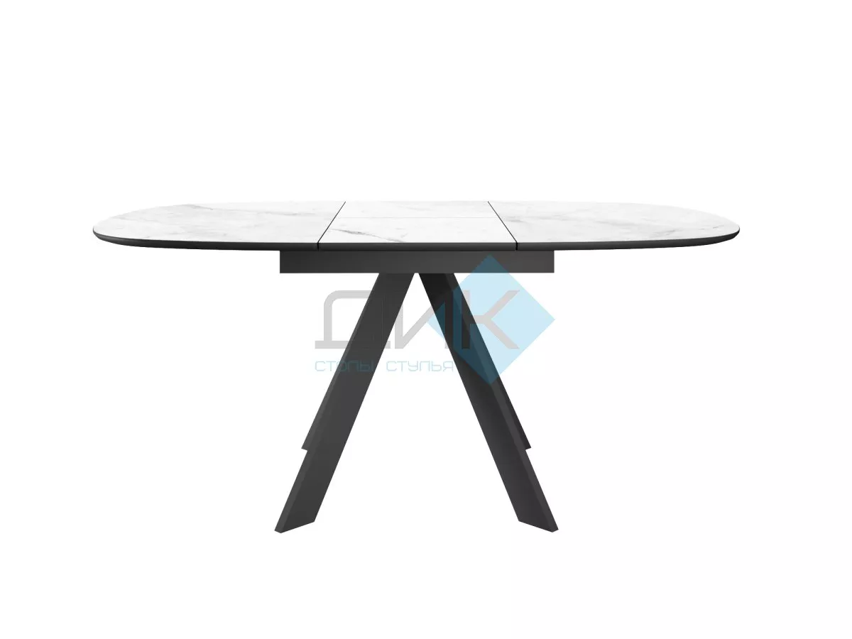 Обеденная зона: Стол DikLine BK100 + стулья Dikline 266 (4шт)