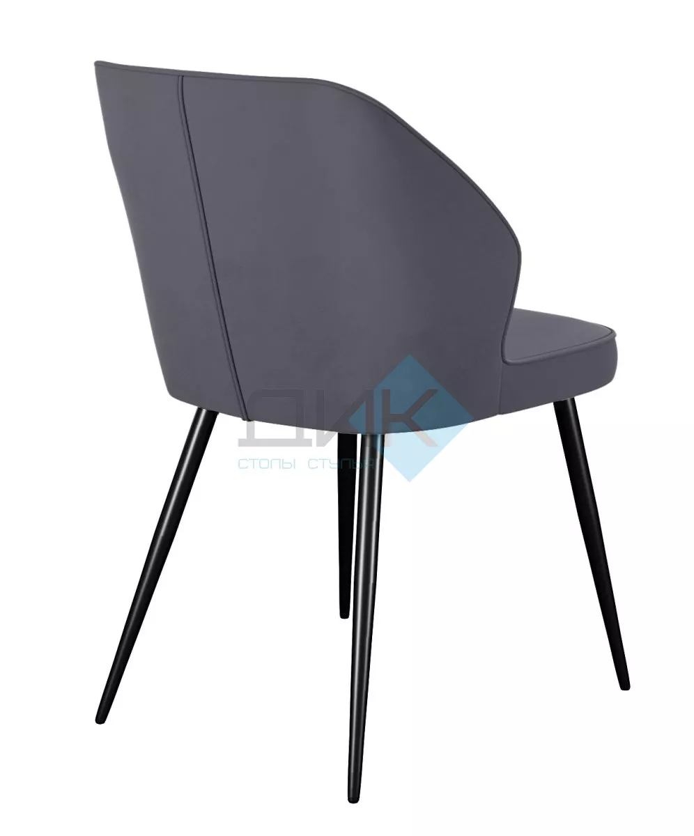 Стул DikLine 222 B28 ANTRACITE, ножки черные