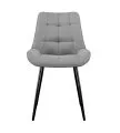 Стул DikLine 226 поворотный B22 GREY, ножки черные