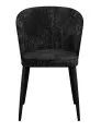 Стул DikLine 348 поворотный M18 черный, ножки черные