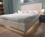 Кровать Интро 160х200 с п\м и подсветкой  Образец в салоне МЦ Nobby