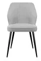 Стул DikLine 222 B22 GREY, ножки черные