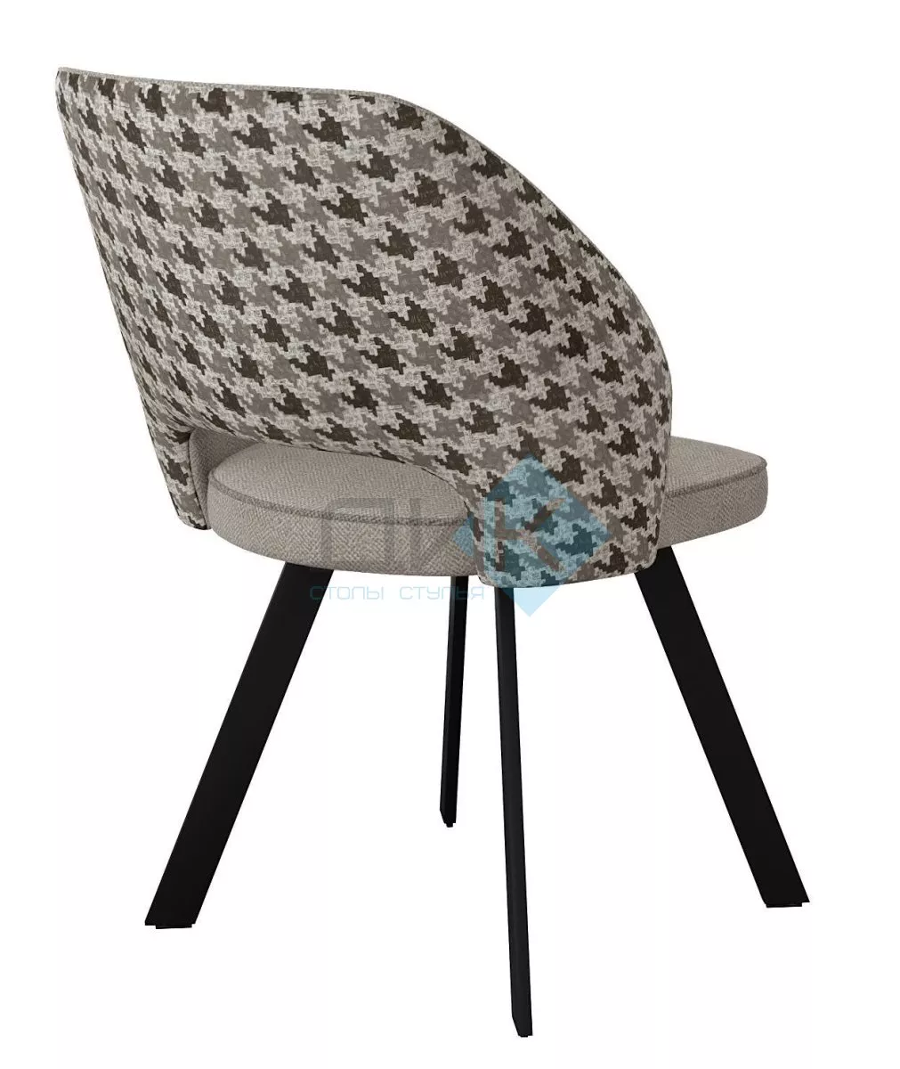 Стул DikLine 274 поворотный SB4/A2 бежевый, ножки черные
