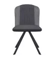 Стул DikLine 299 поворотный NS13 GRAPHITE/C56 серый, ножки черные