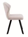 Стул DikLine 339 поворотный B03 BEIGE, ножки черные