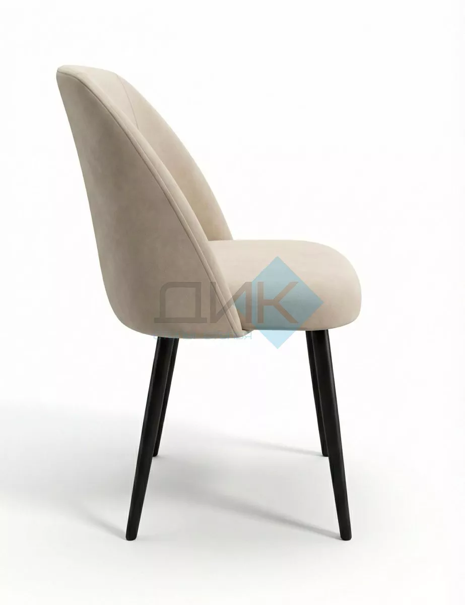 Стул DikLine 335 B03 BEIGE, ножки черные