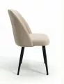 Стул DikLine 335 B03 BEIGE, ножки черные
