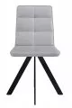 Стул DikLine 230 поворотный B22 GREY, ножки черные