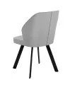 Стул DikLine 232M поворотный B22 GREY, ножки черные