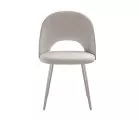 Стул DikLine 383 поворотный B03 BEIGE, ножки капучино