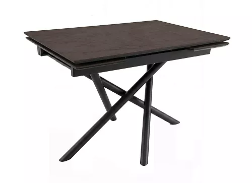 Стол DikLine BX110 Хромикс бронза/опоры черные (2уп.)