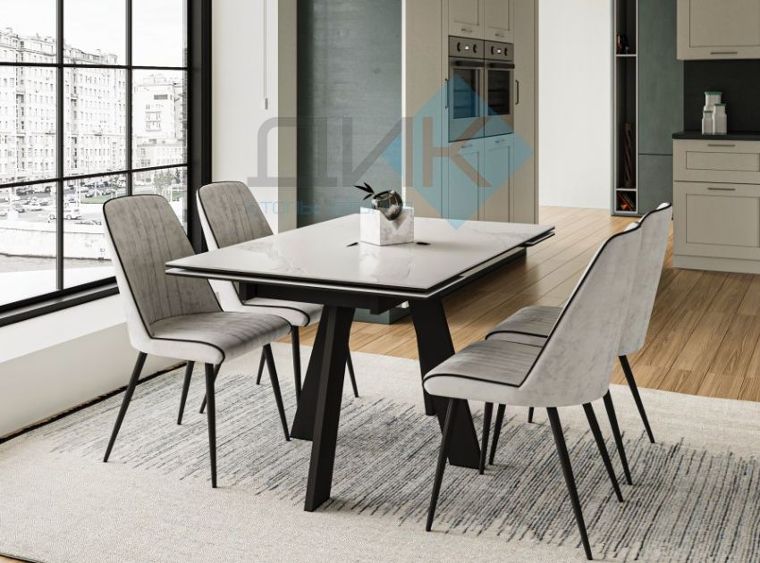 Стол DikLine SKM110 + стулья Dikline 325