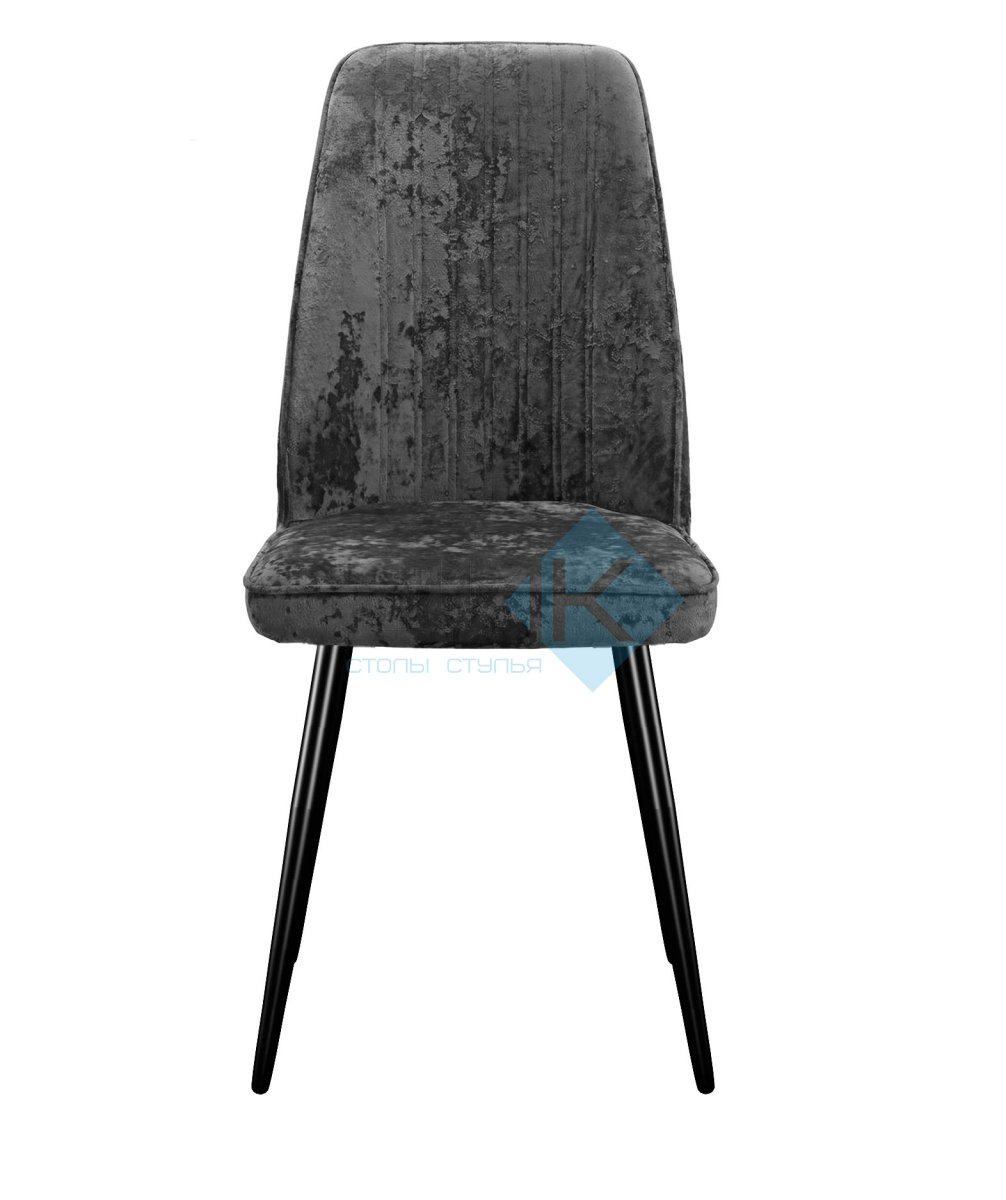 Стул DikLine 327 поворотный M14 серый, ножки черные