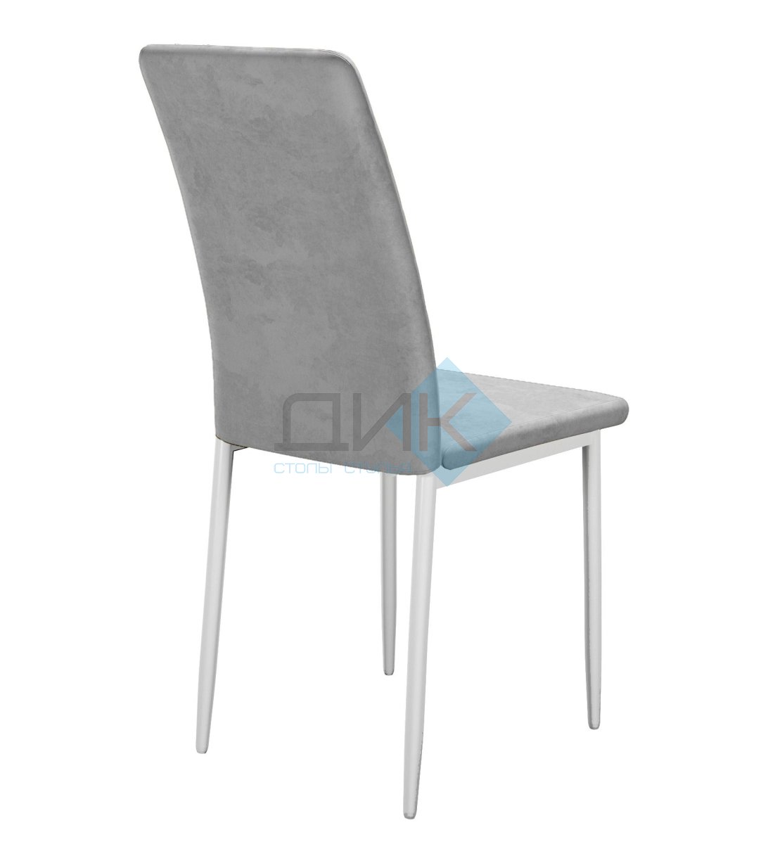 Стул DikLine 272 B22 GREY, ножки белые