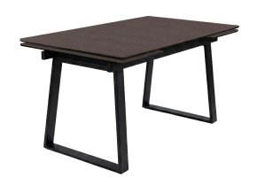 Стол DikLine DZ160 хромикс бронза/черный (2 уп.)