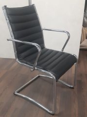 Крело 9018-3Н на полозьях к/з черный / хром Образец