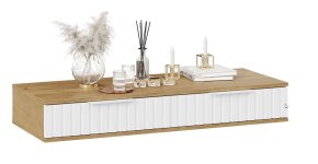 Хилтон стол туалетный  (дуб крафт золотой/белый матовый)