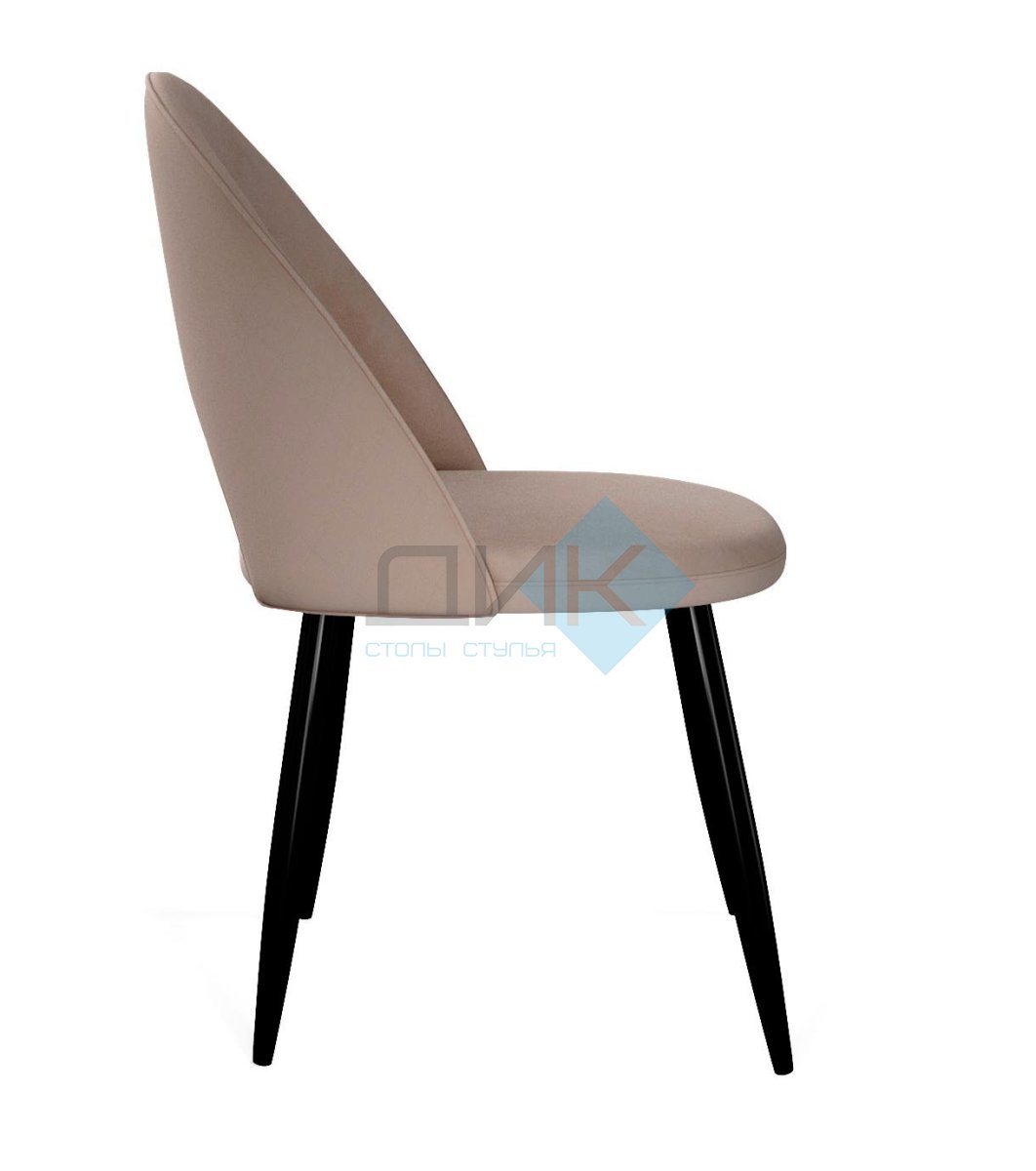 Стул DikLine 283 поворотный C43 капучино, ножки черные