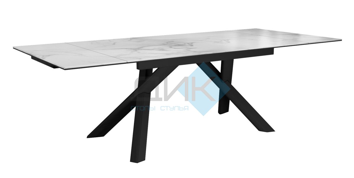 Обеденная зона : Стол Dikline KX160  со стульями DikLine 305 (4 шт.)