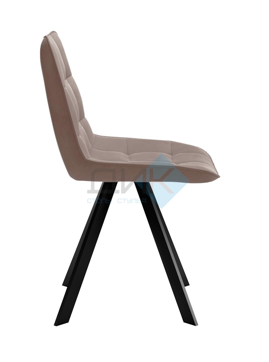 Стул DikLine 229 поворотный, B5 LATTE, ножки черные