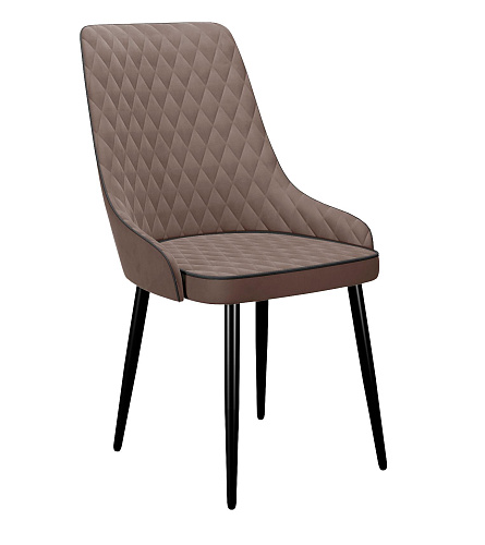 Стул DikLine 305 B5 LATTE, ножки черные
