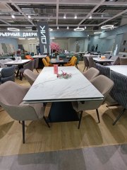 Стол DikLine SKB160 Керамика FNZ 9206037 (белая) Образец в ТЦ Европолис