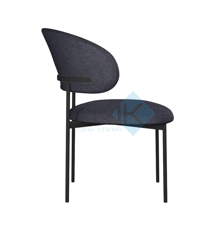 Стул DikLine 201 NS13 GRAPHITE, ножки черные