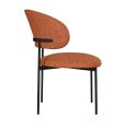 Стул DikLine 201 NS Rust терракотовый, ножки черные