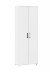 Витра шкаф комбинированный тип 1 (белый ясень)