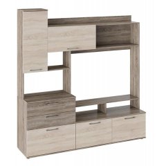 Гостиная Марта базовая комплектация (дуб сонома трюфель / дуб сонома)