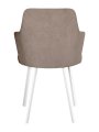 Стул DikLine 345 K4 капучино, ножки белые