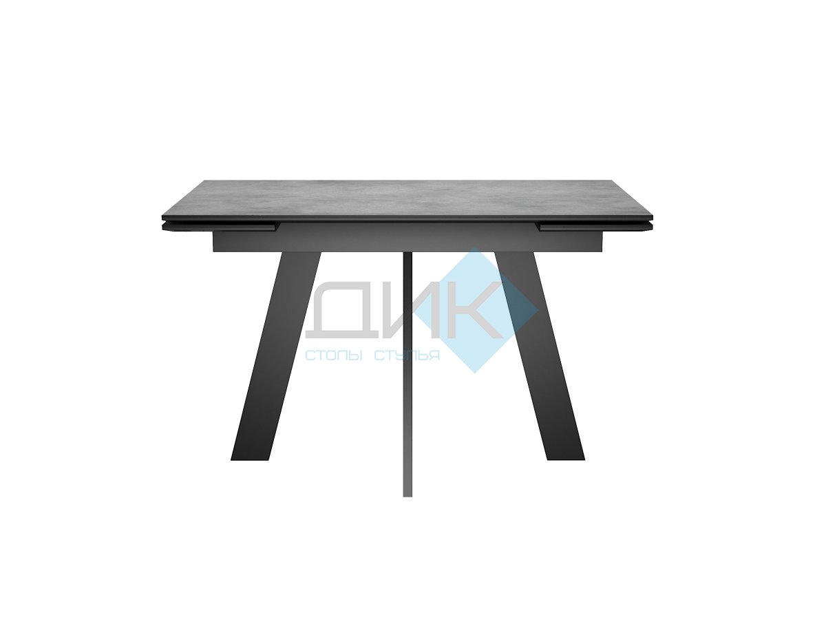 Стол обеденный WINGS Северный камень/Черный, Черный