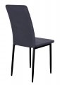 Стул DikLine ТЕКС каркас черный/ B28 ANTRACITE