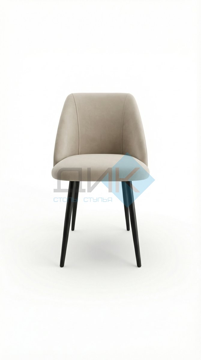 Обеденная зона: Стол DikLine DI100 + стулья Dikline 335 (2 шт)