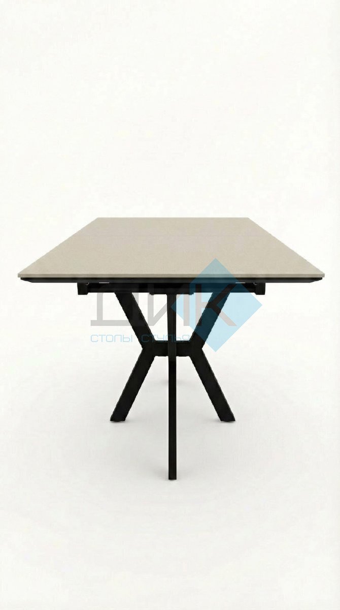 Обеденная зона: Стол DikLine DI100 + стулья Dikline 335 (4 шт)