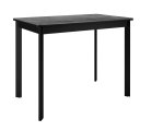 Стол DikLine LK90 Керамика Черный мрамор/подстолье черное/опоры черные