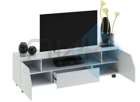 Diamond Тумба ТВ тип 4 (Белый глянец)