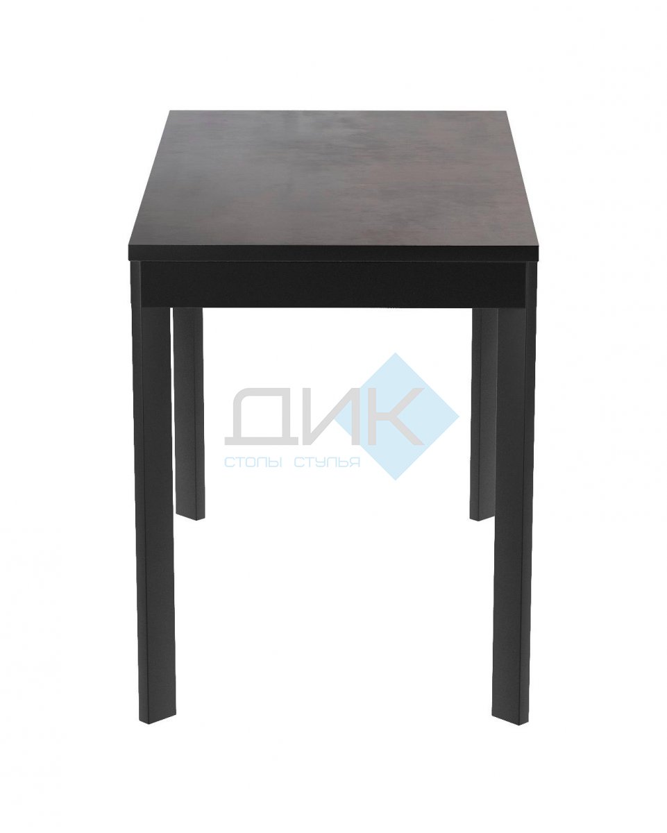 Стол DikLine L110 хромикс бронза/ опоры черные